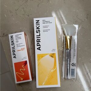 Aprilskin Skincare Set with Brush